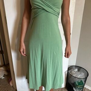Gianni Bini Light Green Midi Dress